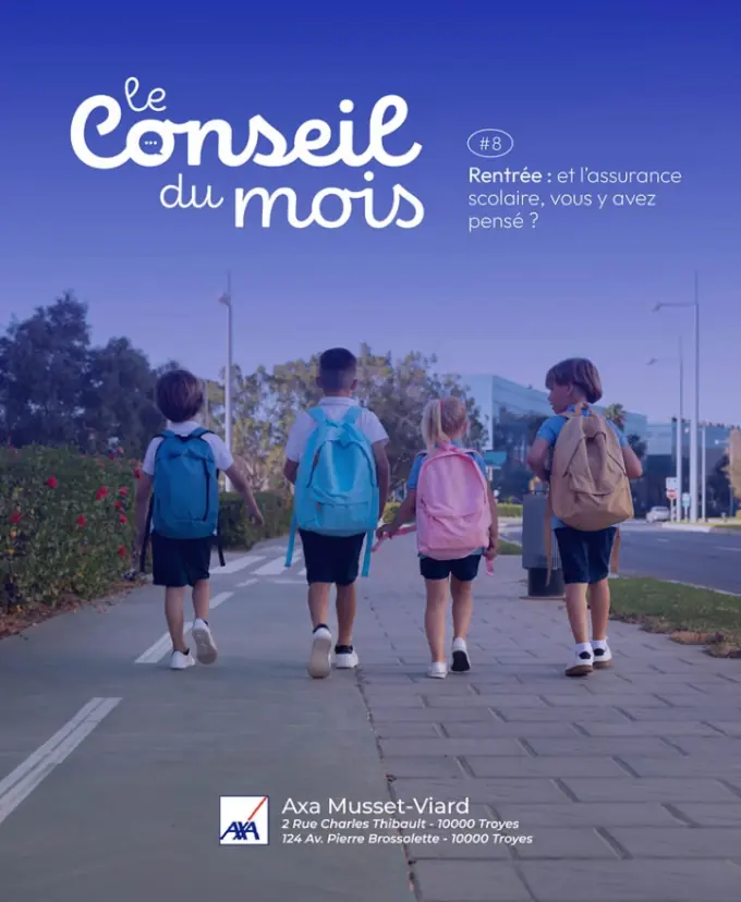 AXA – le conseil du mois
