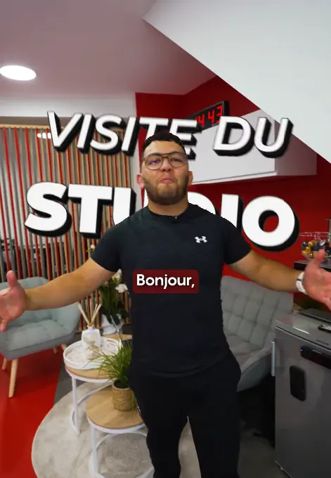 Coach sportif – visite du studio