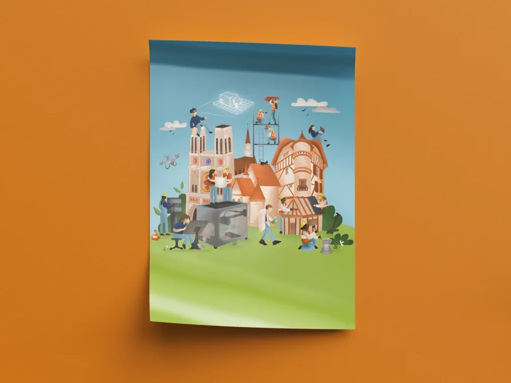 Illustration sur mesure